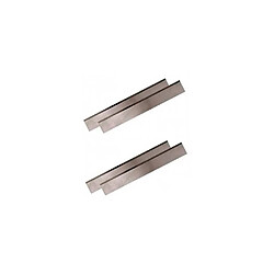 4 fers de dégauchisseuse HSS 305 x 25 x 3 mm HOBM-305253 - Holzmann