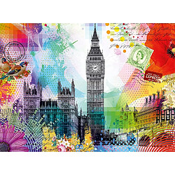 Ravensburger Puzzle pour enfant - Carte postale de Londres 