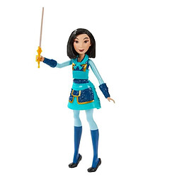 Disney Princesses Poupee Princesse Mulan Guerriere - 30 cm