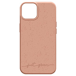 Coque iPhone 13 Recyclable Just Green Rose Gold