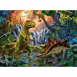 Ludendo Puzzle 100 pièces XXL Oasis des dinosaures