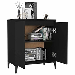 Avis Maison Chic Buffet,Meuble de Rangement,commode pour salon,Cuisine Noir 60x35x70 cm Aggloméré -MN17025