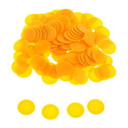 Avis 100pcs 23mm jeu de jetons de poker jetons de poker marqueurs casino jetons comte amusant jouet