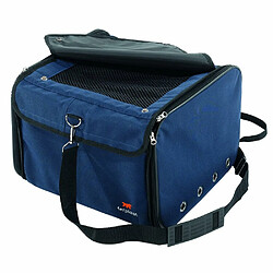 Ferplast Arca Transport pour Chien et Chat, 38 x 38 x 29 cm, Bleu