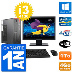 PC Fujitsu E520 DT Ecran 27" Intel i3-4130 RAM 4Go Disque 1To Windows 10 Wifi · Occasion 