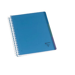 Avis Clairefontaine Cahier spirale Linicolor Evolutiv'book A4+ 22,5 x 29,7 cm petits carreaux 180 pages