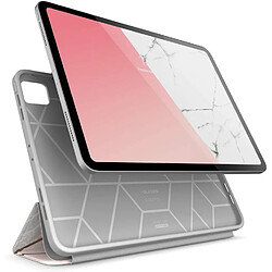 i-Blason Coque iPad Pro 2020 12,9 Pouces, Étui Housse de Protection Anti-Choc Smart Cover avec Support, Porte Apple Pencil, Mise en Veille Automatique [Cosmo] pour iPad Pro 12.9?? 2020 (Marbre) pas cher