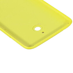 Wewoo Pour Nokia Lumia 1320 Couvercle jaune arrière de la batterie du boîtier + bouton latéral pièce détachée pas cher