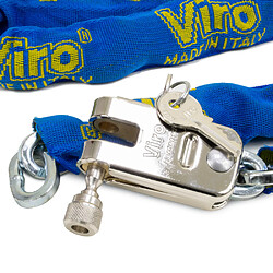 Avis Viro Chaine acier cemente Cadenas blinde antivol Velo Moto 120 cm