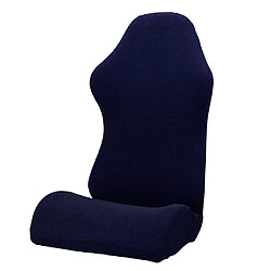 Housse De Protection Pour Fauteuil Pivotant Pour Ordinateur Extensible Bleu Marine