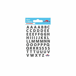 Youdoit 65 Stickers Alphabet Argent - 0,8 cm