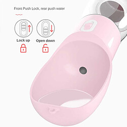 Avis Universal Portable chien bouteille d'eau potable pour animaux domestiques bol d'éleveur pour voyager en plein air boisson d'élevage pour chiens distributeur d'eau pour animaux domestiques |