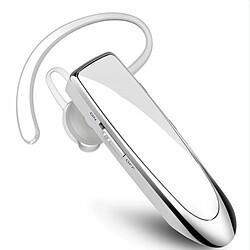 K200 Oreillette Bluetooth Sans Fil Ergonomique Musique Écouteur Simple Oreille Suspendue Oreillettes Blanc