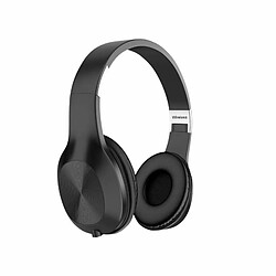 iKaku KSC-448 Casque universel sans fil Bluetooth 5.0 Super Bass avec Micro SD Noir 