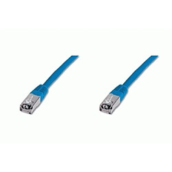 Digitus Patch Cable, SFTP, CAT5E, 0.5 M, blue câble de réseau 0,5 m Bleu