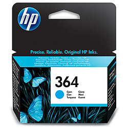 Hewlett Packard HP 364 cartouche d'encre cyan authentique