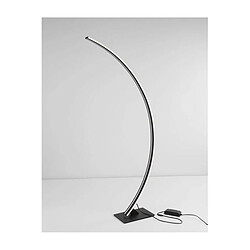 NOVA LUCE Lampadaire Arqué BRETON Noir LED 40 W