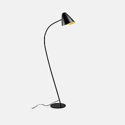 Leds C4 Lampadaire Organique Noir Doré 1x E27 