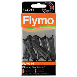 FLYMO - Lames en plastique FLY014 pour tondeuse Micro Lite