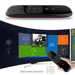 Universal Air Mouse Clavier sans fil W2 2.4G avec pavé tactile Souris Télécommande infrarouge Boîtier TV PC Projecteur pas cher