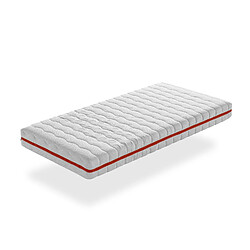 Dormalit Matelas 70X190 LIT ENFANTS Épaisseur 18 CM NUKA - Mousse, Antiacarien et Déhoussable, idéal pour les lits gigognes et lit cabane