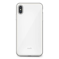 Coque Moshi iGlaze iPhone XS Max blanc PEARL