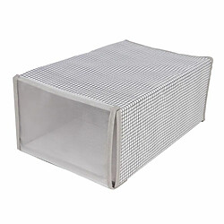 Paris Prix Boîte de Rangement Chaussure Pliable 34cm Gris 