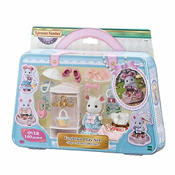 Ludendo La valisette de mode et grande sœur souris marshmallow - Sylvanian Families 5540 