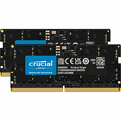 Mémoire RAM Crucial DDR5 SDRAM DDR5 32 GB CL40