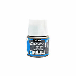 Pebeo Peinture textile Setacolor opaque effet daim - Galet - 45 ml