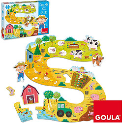 Puzzle Bébé Ferme Xxl Diset (17 pcs) 