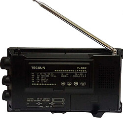 Acheter Universal PLL SSB VHF Récepteur radio à bande d'air FM/MW/SW/LW Multibande 2 voies(Le noir)