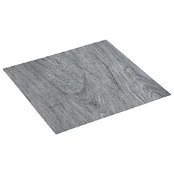 vidaXL Dalles de plancher autoadhésives 20 pcs PVC 1,86 m² gris clair