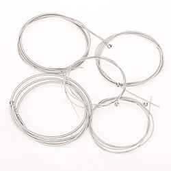 Set de 5 en acier inoxydable Cordes pour 5 String Bass Guitar Ensemble De 5 Cordes En Acier Pour Accessoires D'instruments De Musique De Guitare Basse à 5 Cordes