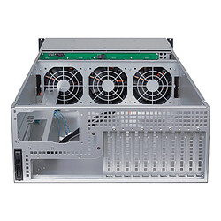 HCX Nexus Pro Series NXPRO465S Boitier Serveur 4U pour Rack 19", 8+1 baies SAS/SATA hot-swap, 650mm, support EE-ATX pas cher