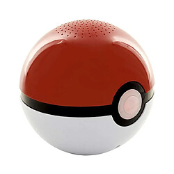 BigBen Enceinte Bluetooth Sans Fil Pokeball Lumineuse et Rechargeable Rouge