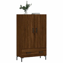 Avis Maison Chic Buffet,Meuble de Rangement,commode pour salon,Cuisine chêne marron 69,5x31x115 cm bois d'ingénierie -MN82699