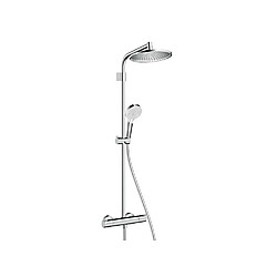 HANSGROHE Colonne de douche avec robinet mitigeur thermostatique Showerpipe Crometta S 240 Varia