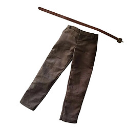 1/6 Pantalons Ceinture Marron en Tissu Accessoires pour 12'' Figure Action Mâle Poupées mannequins et accessoires