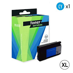 TONER SERVICES Compatible HP 953XL Cartouche Cyan F6U16AE (H953XLC) 