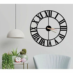 DEKORY Horloge murale vintage metal 50cm