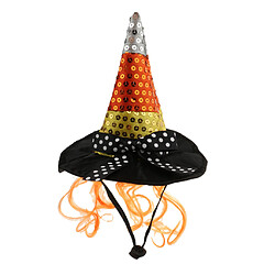 Pet Halloween Coiffure Sorcerer Magic Hat Cosplay Accessoires M