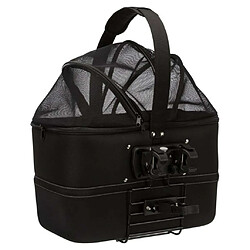 TRIXIE Panier avant de vélo pour animaux de compagnie 41x47x29 cm Noir