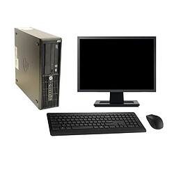 PC HP Z210 SFF Ecran 22" Intel Core i5-2400 RAM 16Go Disque 1To Windows 10 Wifi - Occasion