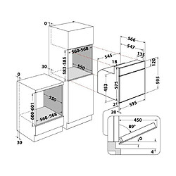 Avis Four intégrable multifonction 65l 60cm a catalyse inox - akp447ix01 - WHIRLPOOL