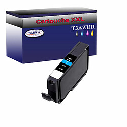 Cartouche compatible Canon PGI72 (6404B001) Cyan - T3AZUR