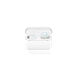 Universal Bluetooth 5.0 Touch Control Master LAVE Switch Casque Bluetooth 2600 mAh Blanc