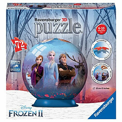 Ludendo Puzzle 3D Rond 72 Pièces La Reine des Neiges 2 