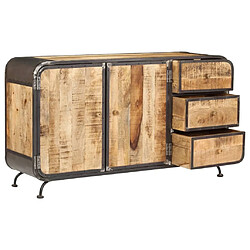 Avis Maison Chic Buffet,Meuble de Rangement,commode pour salon,Cuisine 140 x 40 x 80 cm Bois de manguier massif -MN47858