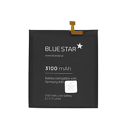 Bluestar Batterie de remplacement Samsung Galaxy A40 3100mAh Li-Ion Blue Star Noir 